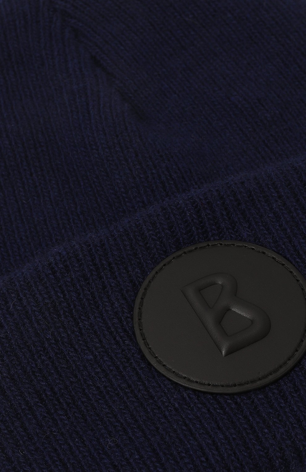 Шапка из шерсти и вискозы BOGNER темно-синего цвета по цене 15400 руб., арт. 98676087, фото 3 Шапка из шерсти и вискозы BOGNER, арт. 98676087, фото 3