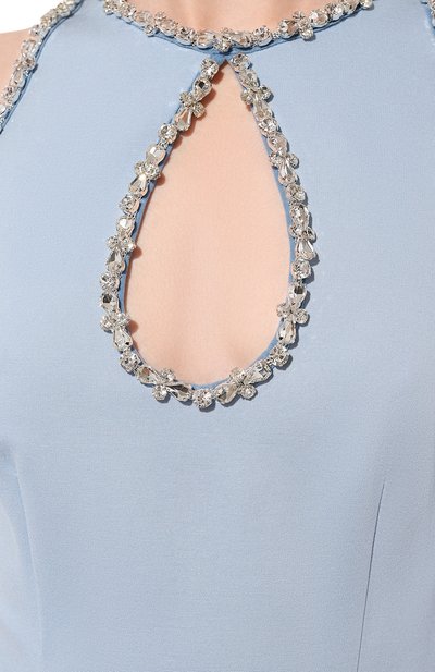 Платье LIKE YANA голубого цвета по цене 24000 руб., арт. L16-23/0-1030-9584СБ, фото 5 Платье LIKE YANA, арт. L16-23/0-1030-9584СБ, фото 5