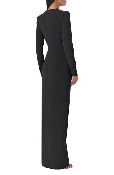Платье из вискозы BALMAIN, арт. HF1RR834/JL05, фото 3