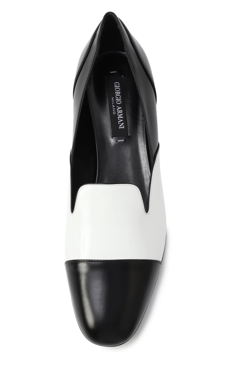 Кожаные лоферы GIORGIO ARMANI, арт. GW001819/AF18801, фото 1