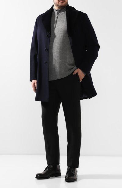 Шерстяные брюки KITON, арт. UFPP79K06R68, фото 2