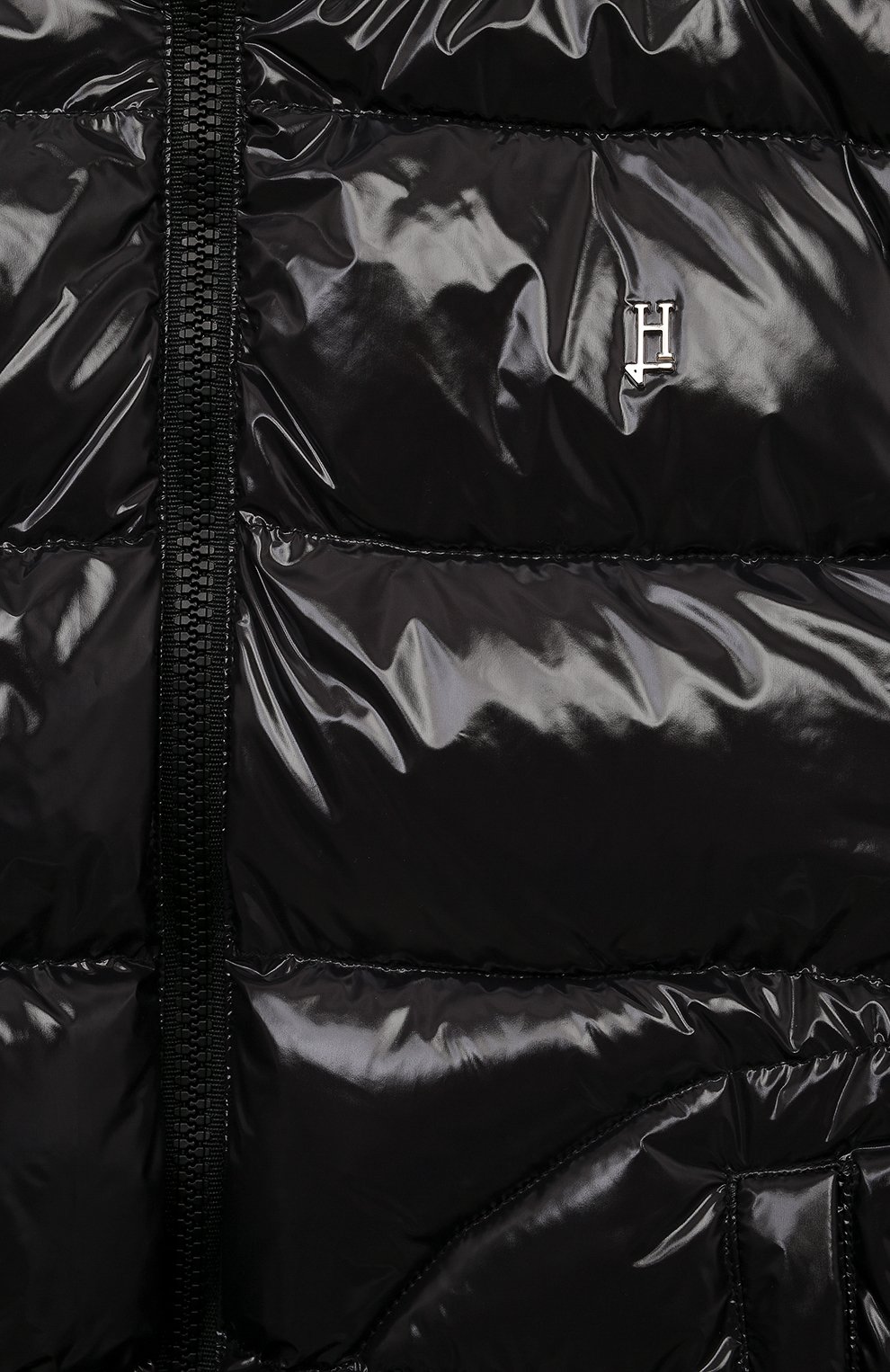 Пуховик HERNO темно-серого цвета по цене 45400 руб., арт. PI000011X/12220Z/10A-14A, фото 3 Пуховик HERNO, арт. PI000011X/12220Z/10A-14A, фото 3