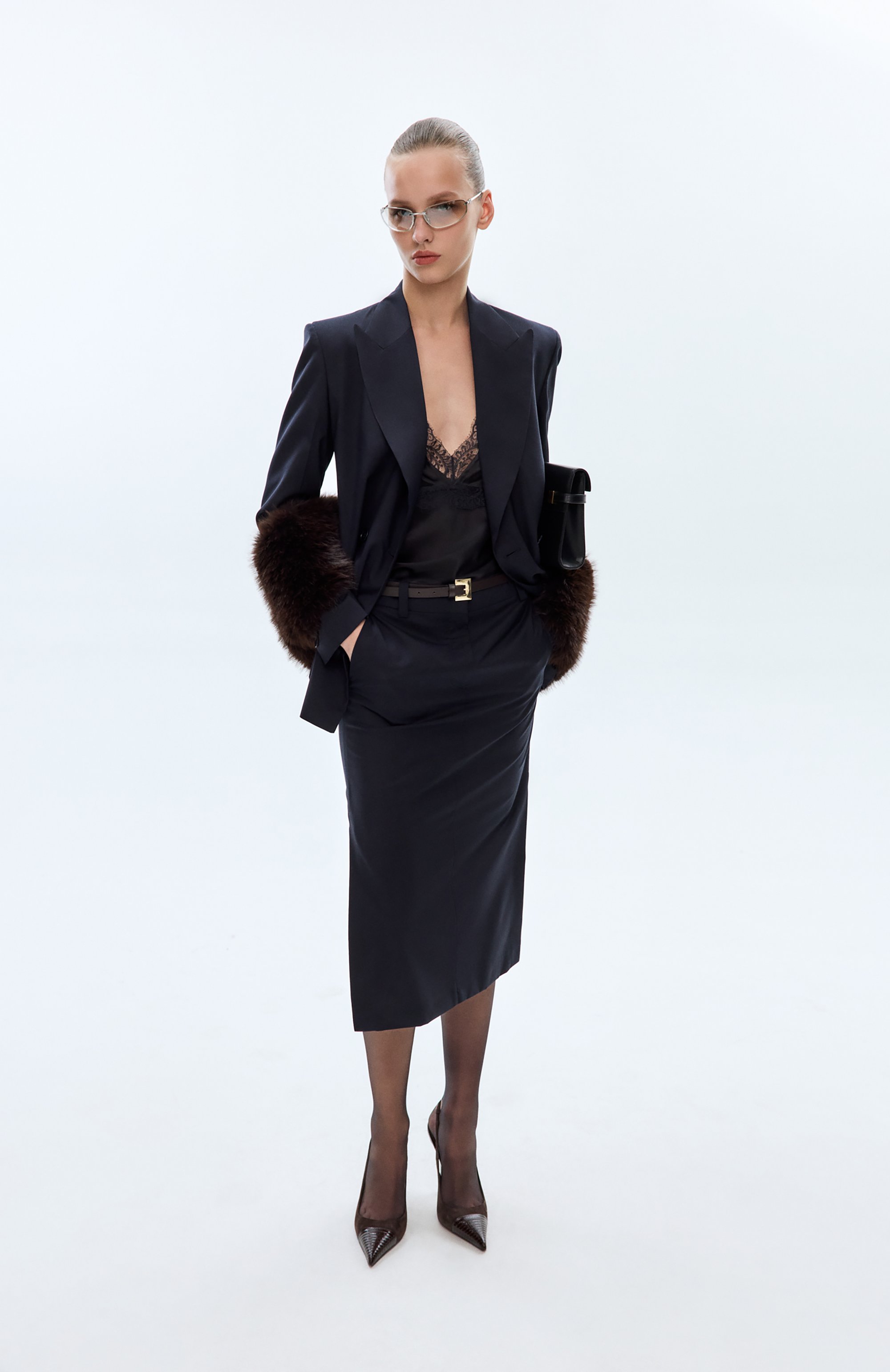 Юбка из шерсти и шелка MVST, арт. 25E/X2P/0/C051/3038, фото 6