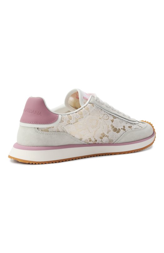 Комбинированные кроссовки DG Cushion Dolce & Gabbana CK2340/A9AC2 Белый  CK2340/A9AC2 Фото 5