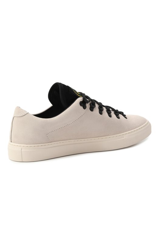 Замшевые кеды Stone Island K1SFWS10020-S0172 Кремовый  K1SFWS10020-S0172 Фото 5
