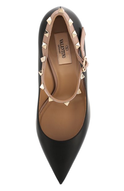 Кожаные туфли rockstud VALENTINO, арт. TW2S0T04/V0D, фото 5
