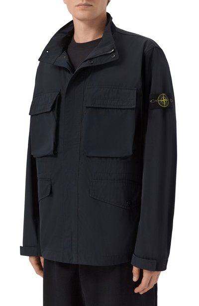 Куртка STONE ISLAND темно-синего цвета по цене 126500 руб., арт. L1S154100034/S0026, фото 3 Куртка STONE ISLAND, арт. L1S154100034/S0026, фото 3