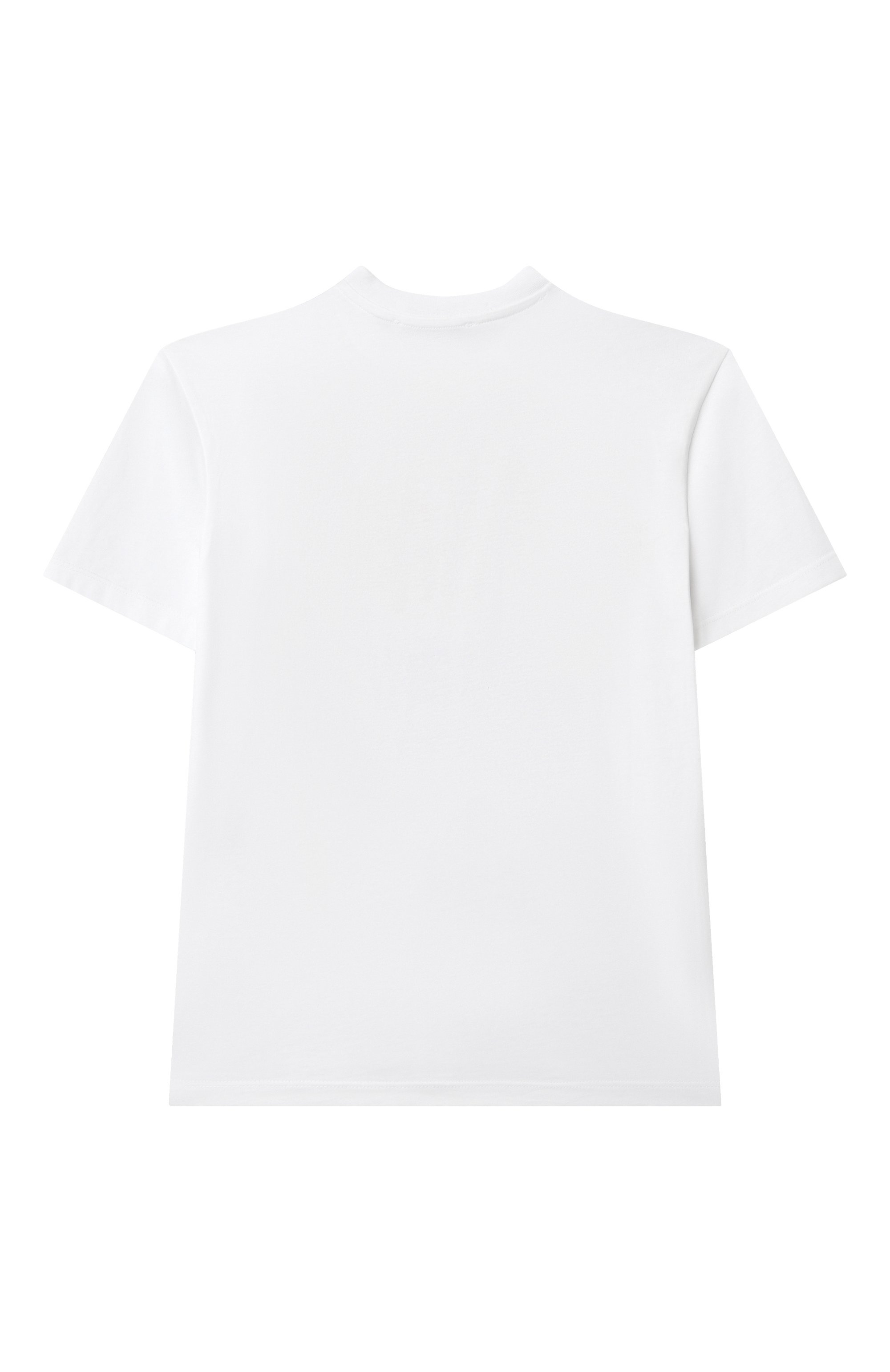 Хлопковая футболка MSGM KIDS, арт. S5MSJBTH295, фото 2