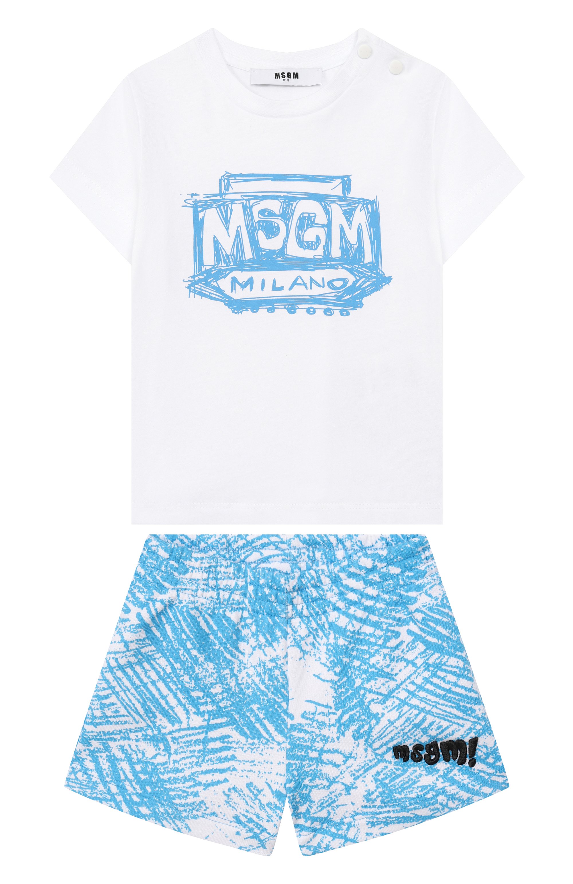 Комплект из футболки и шорт MSGM KIDS, арт. S6MSUNTR262, фото 1