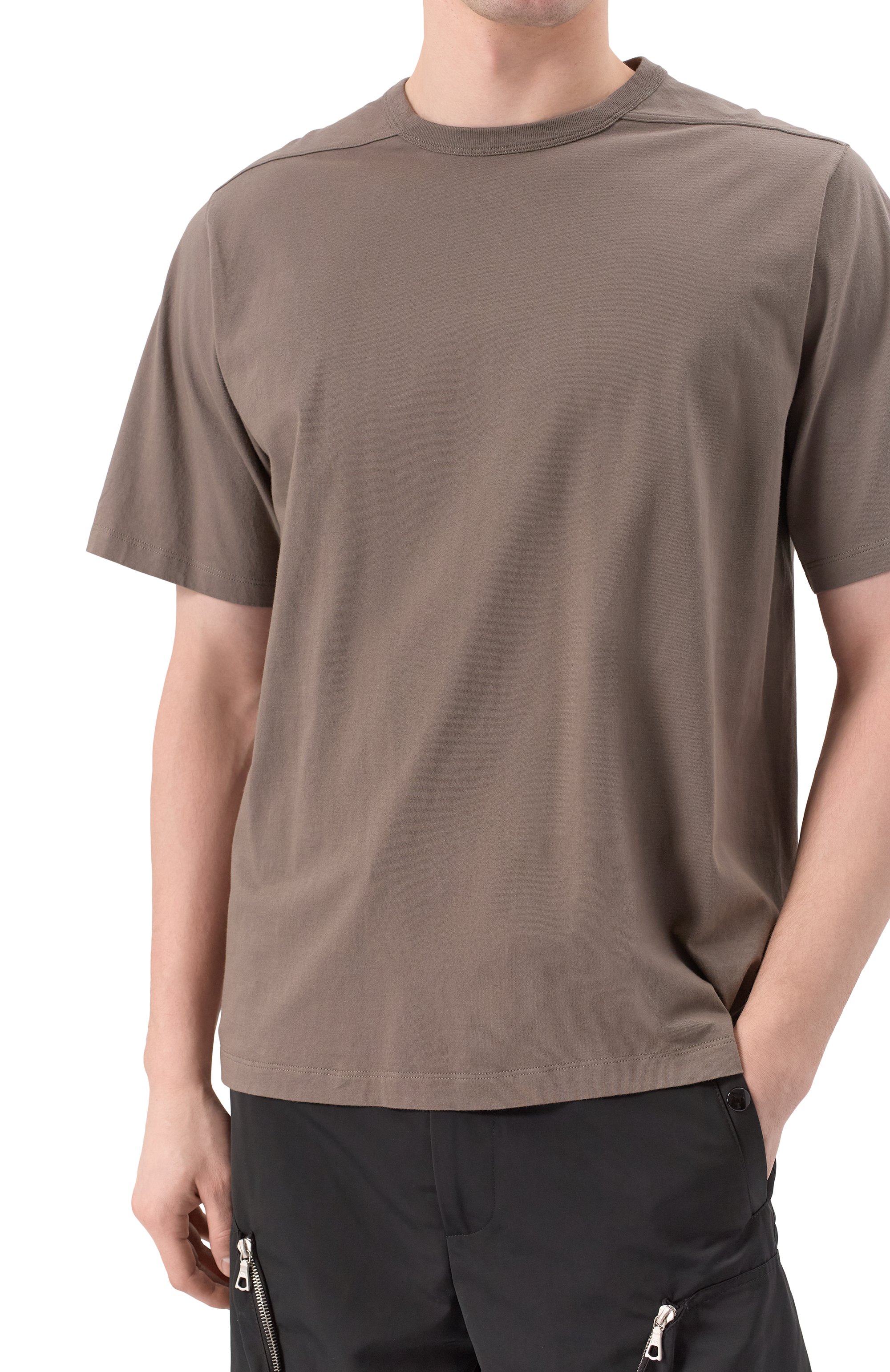 Хлопковая футболка RICK OWENS, арт. RU01E5232/JA, фото 5