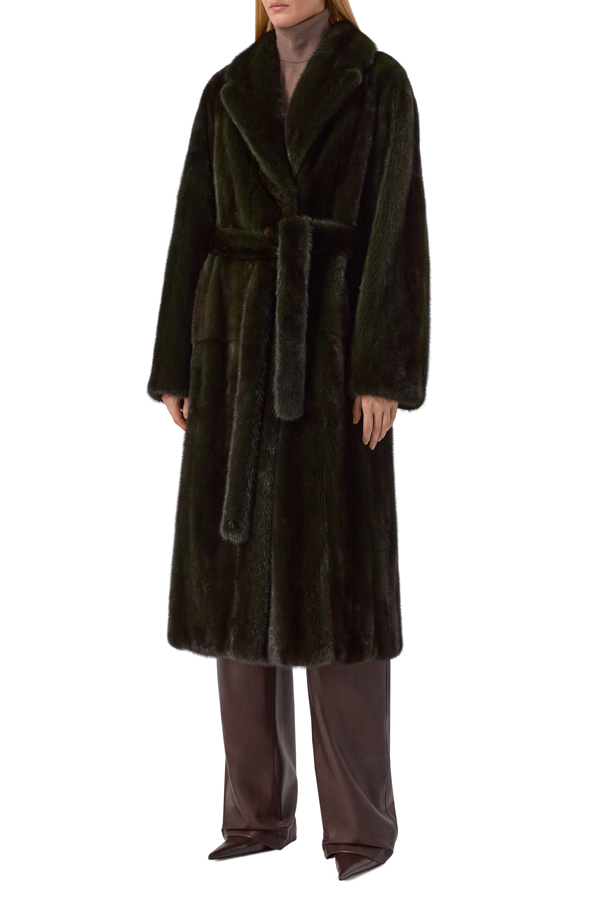 Шуба из норки YVES SALOMON, арт. M30520/VFLX, фото 3