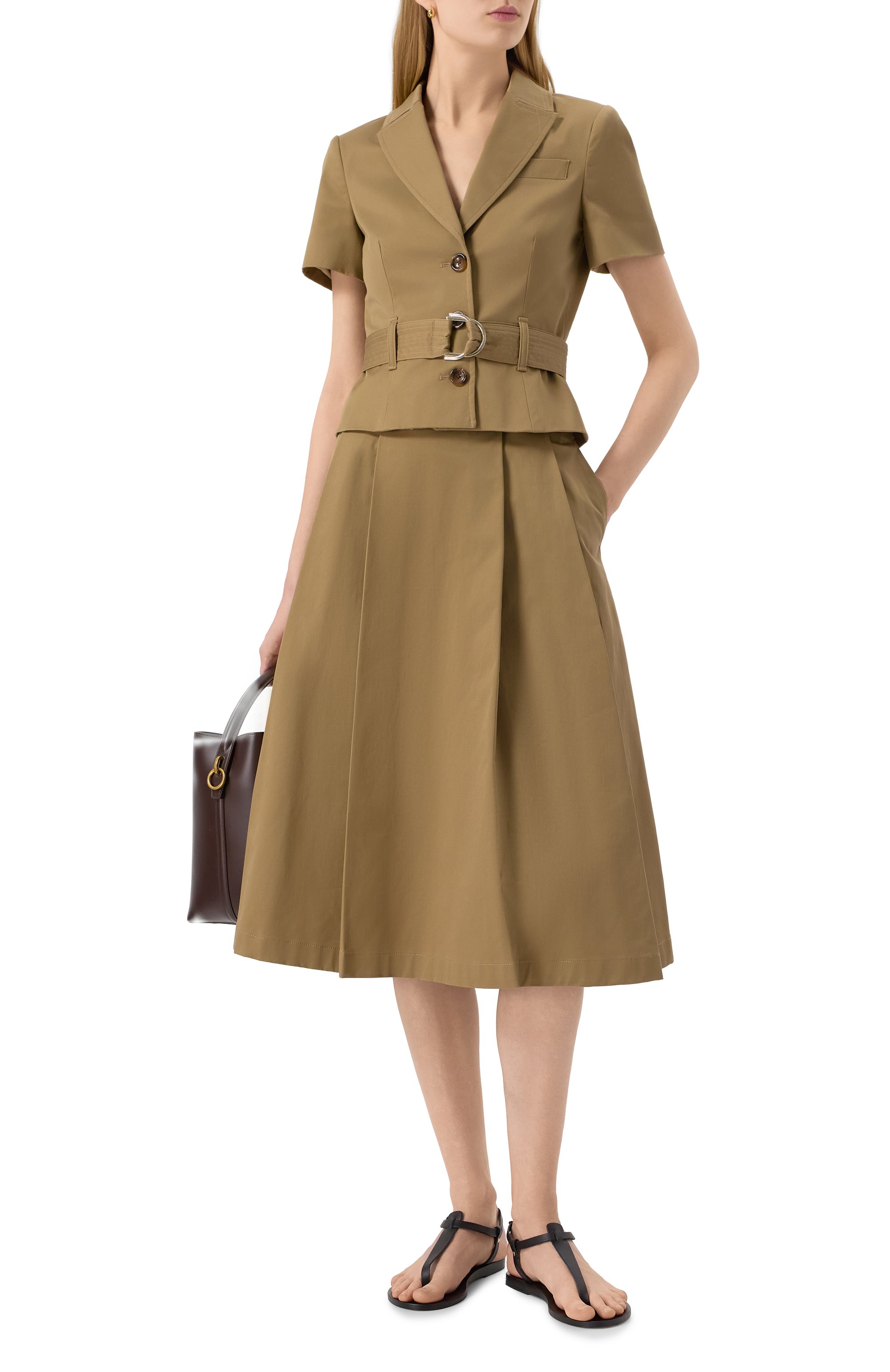 Хлопковая юбка LIU JO, арт. CA5345T4691, фото 2