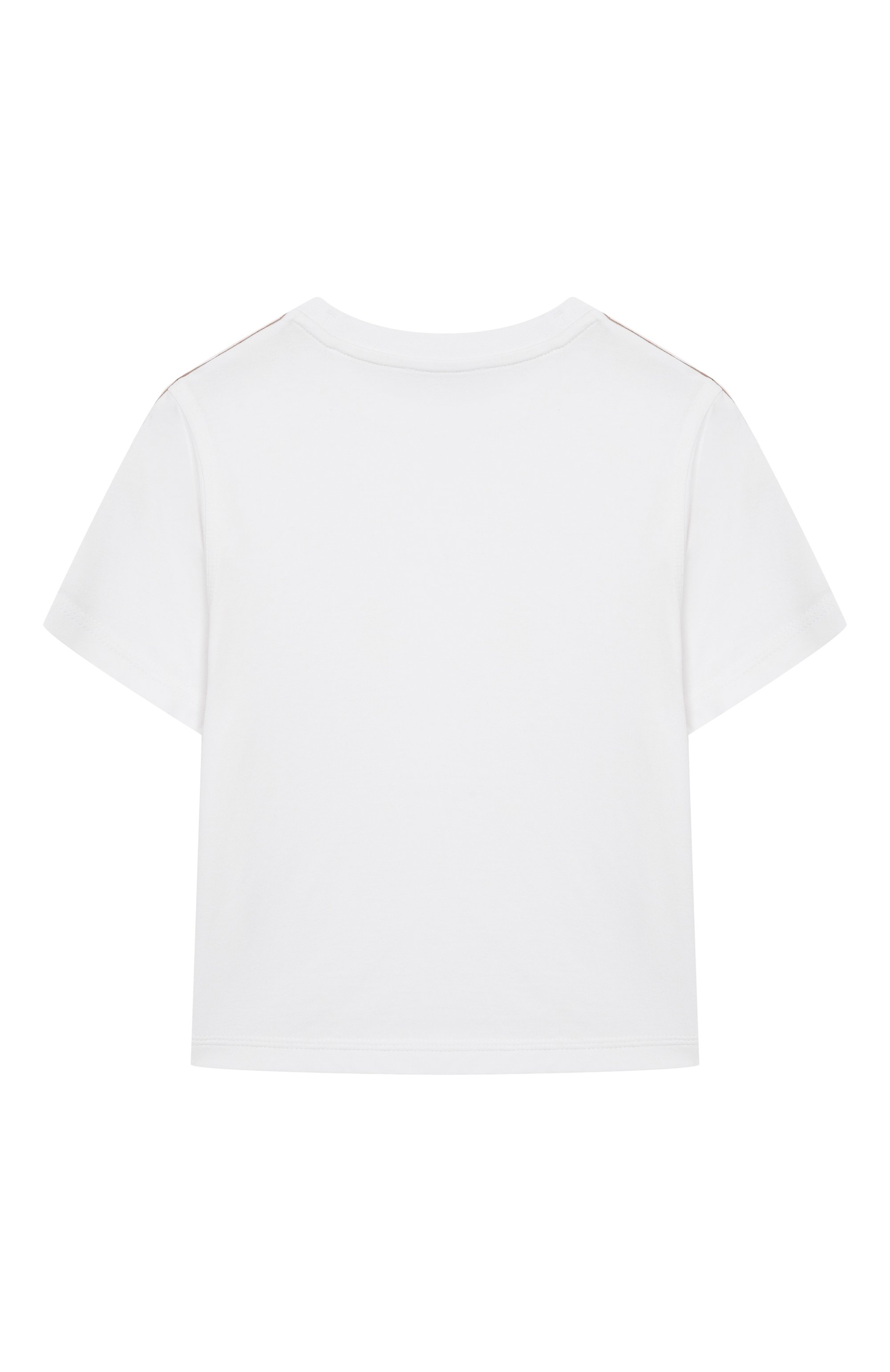 Хлопковая футболка BURBERRY, арт. 8108049, фото 2