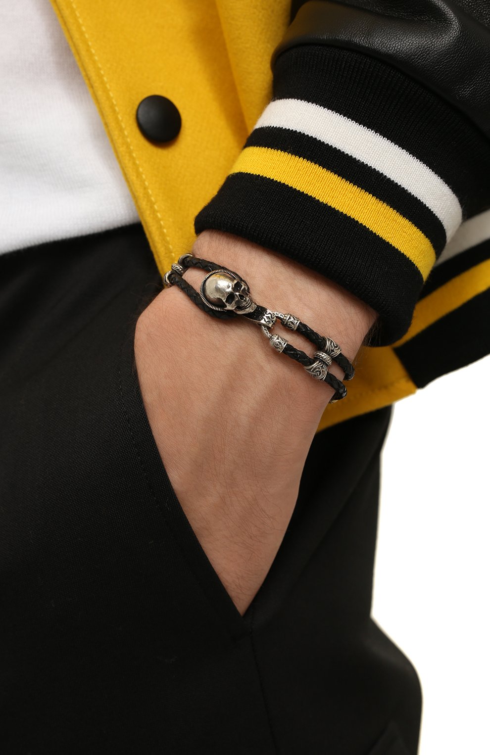 Браслет петля веселого роджера GL JEWELRY, арт. M4401015-S97-01, фото 2