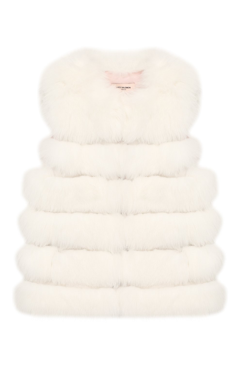 Меховой жилет YVES SALOMON ENFANT, арт. 20WEG319XXRDXX/8-10, фото 1