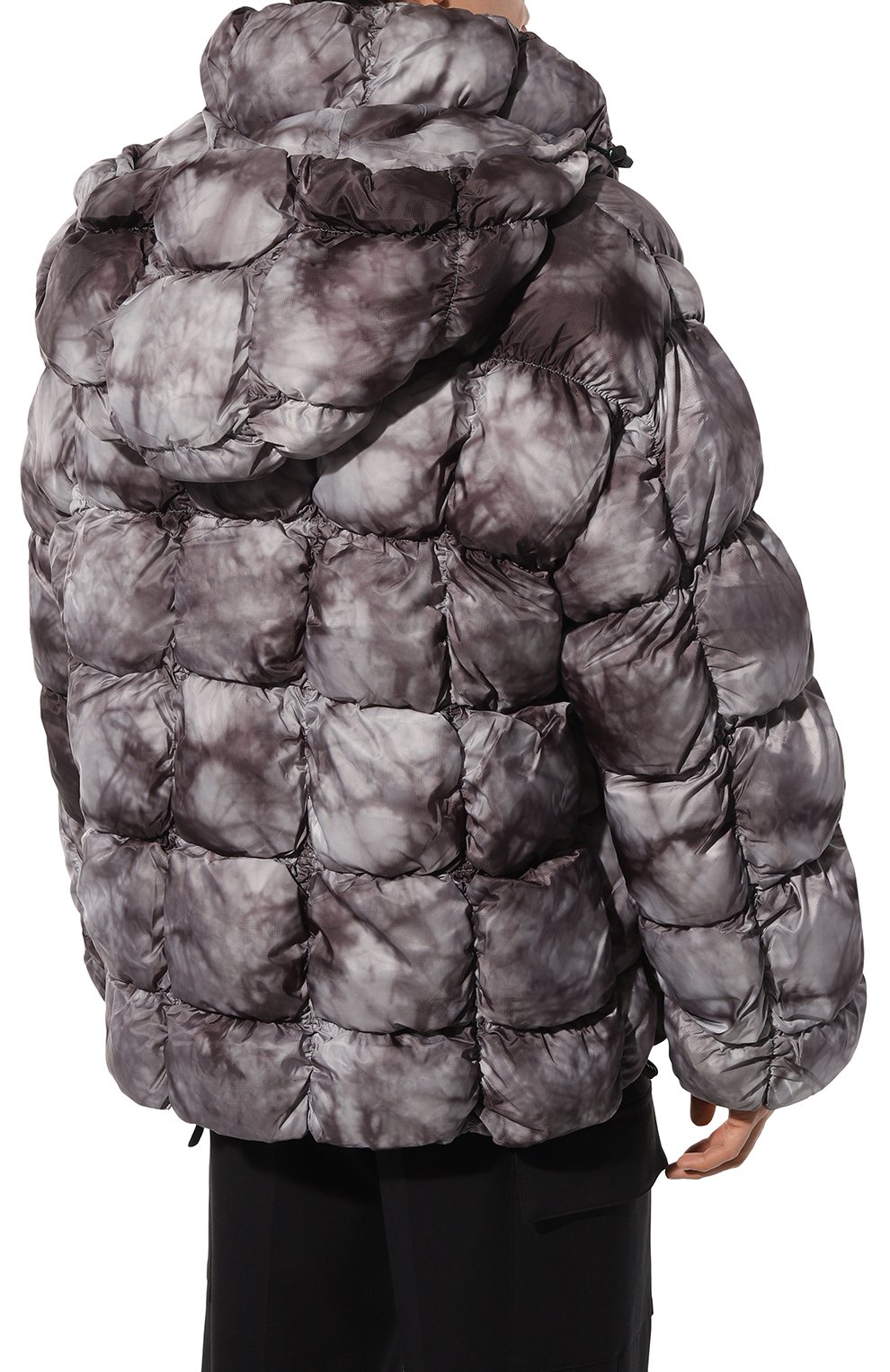 Пуховик DIESEL серого цвета по цене 65950 руб., арт. A06215/0DGAN, фото 4 Пуховик DIESEL, арт. A06215/0DGAN, фото 4