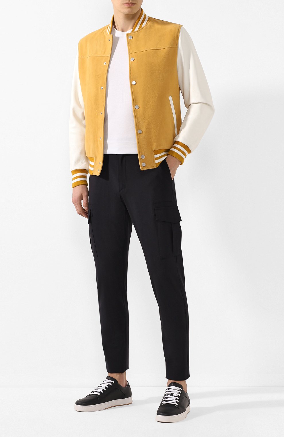 Замшевый бомбер ELEVENTY PLATINUM, арт. A75GBTA05 PEL0A007, фото 2