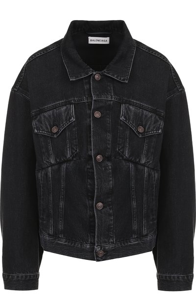 Джинсовая куртка с потертостями BALENCIAGA, арт. 529176/TUE14, фото 1