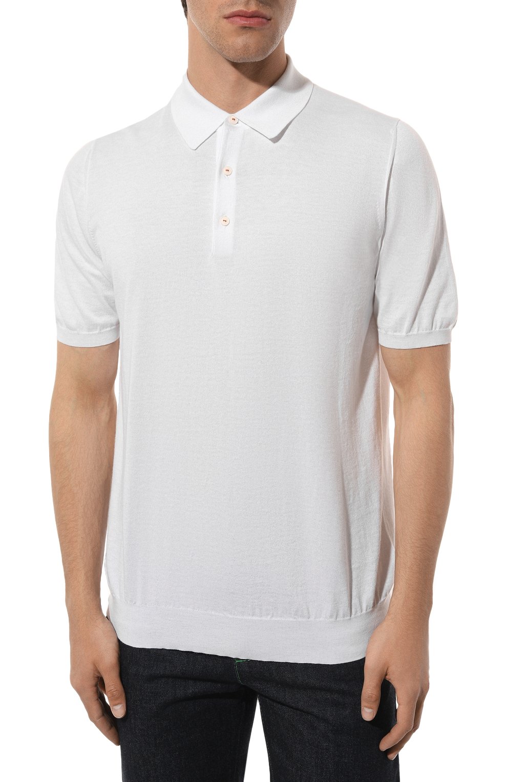 Хлопковое поло KITON, арт. UK33, фото 3