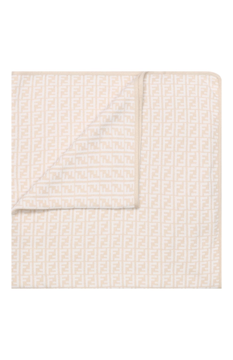 Одеяло из хлопка и кашемира FENDI, арт. BUJ101/A3TE, фото 1