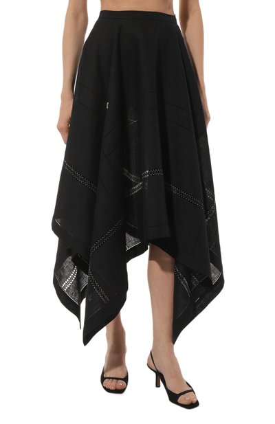 Льняная юбка ALEXANDRA GEORGIEVA BY KRESTETSKAYA STROCHKA, арт. L6-004ch23, фото 3