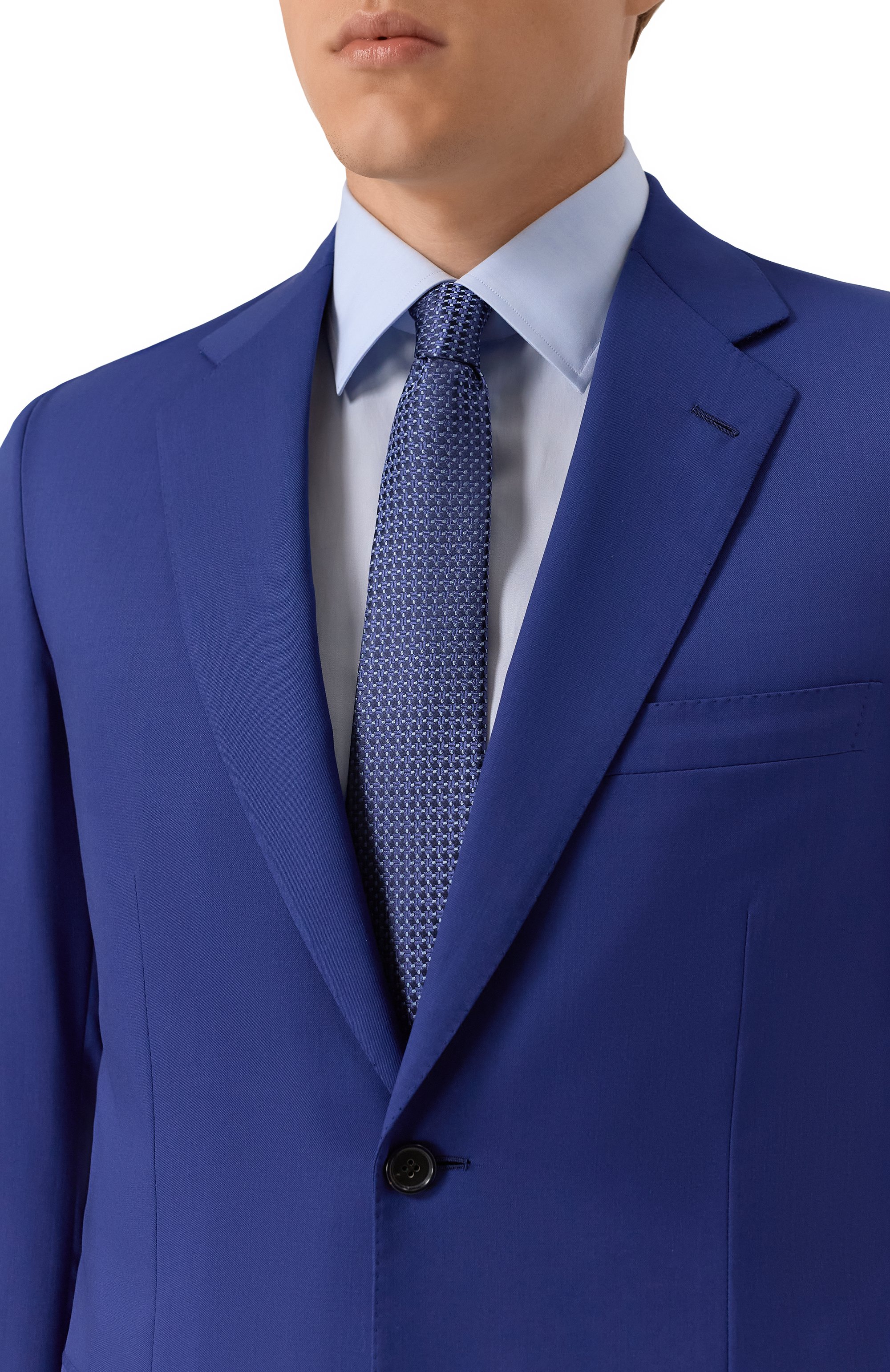 Шелковый галстук CANALI, арт. 18/HJ04408, фото 2