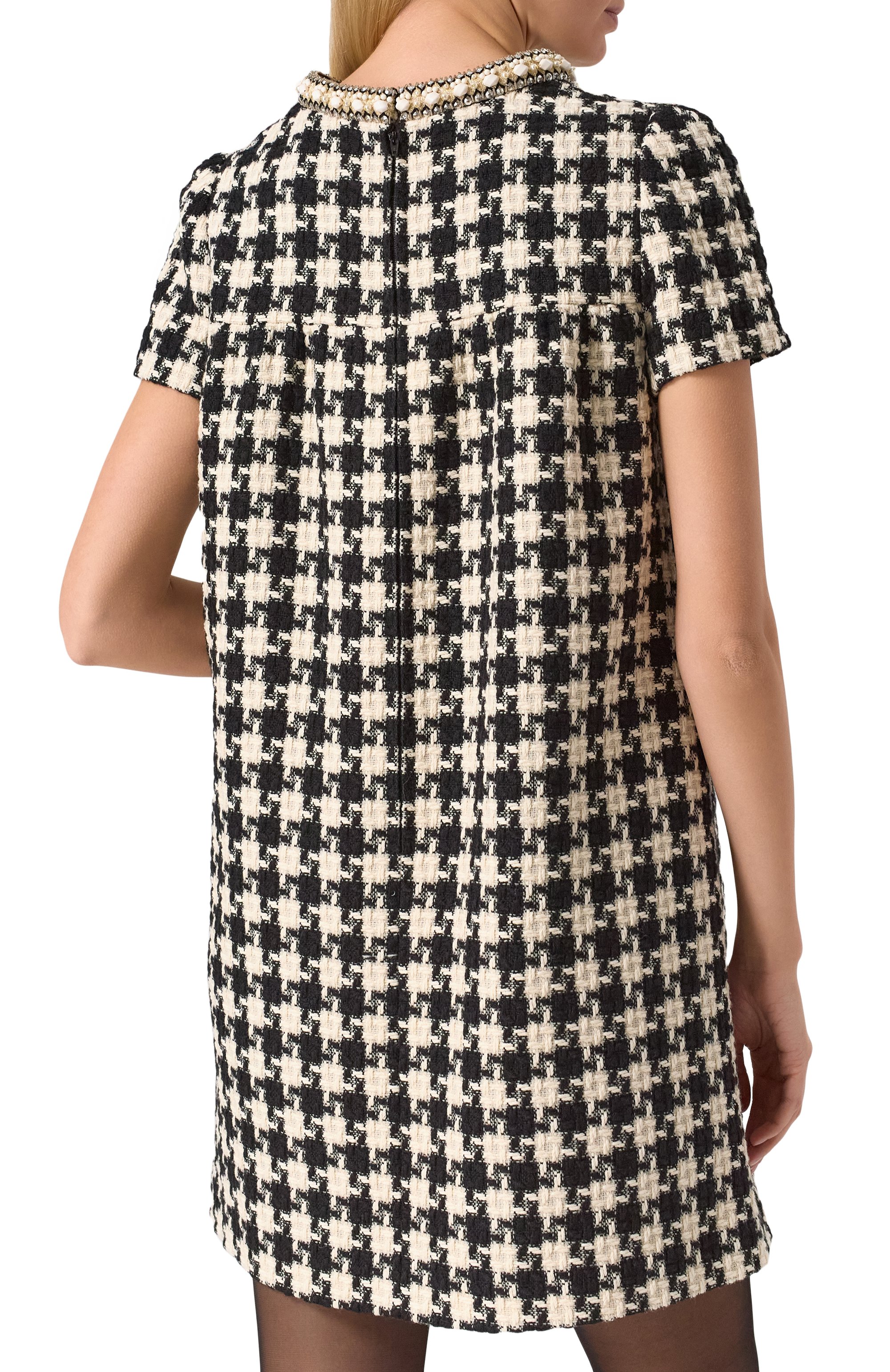 Твидовое платье VALENTINO, арт. 6B3VAEZ890K, фото 4