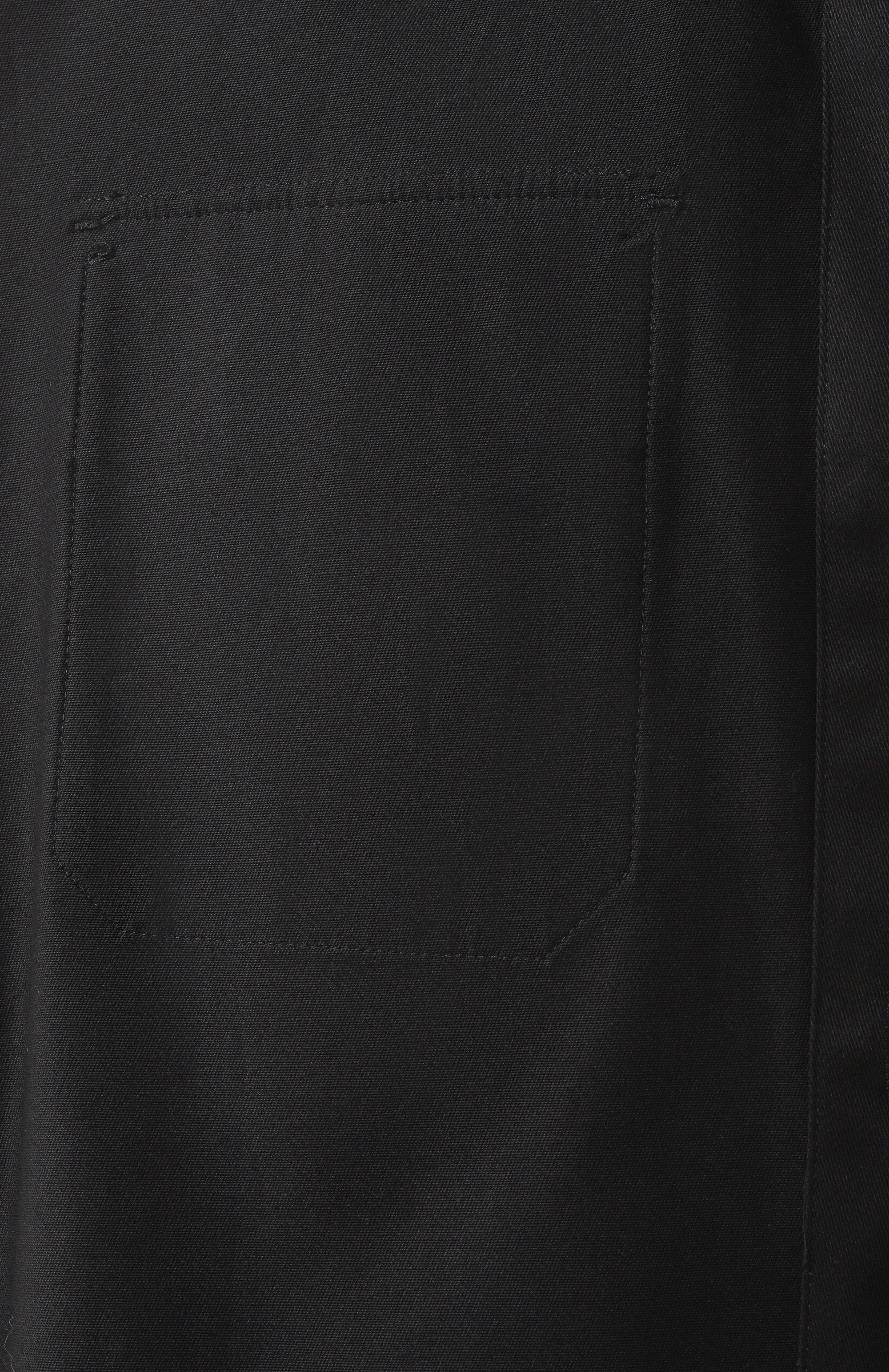 Хлопковая куртка-рубашка HUGO BLUE черного цвета по цене 12500 руб., арт. 50520001, фото 6 Хлопковая куртка-рубашка HUGO BLUE, арт. 50520001, фото 6