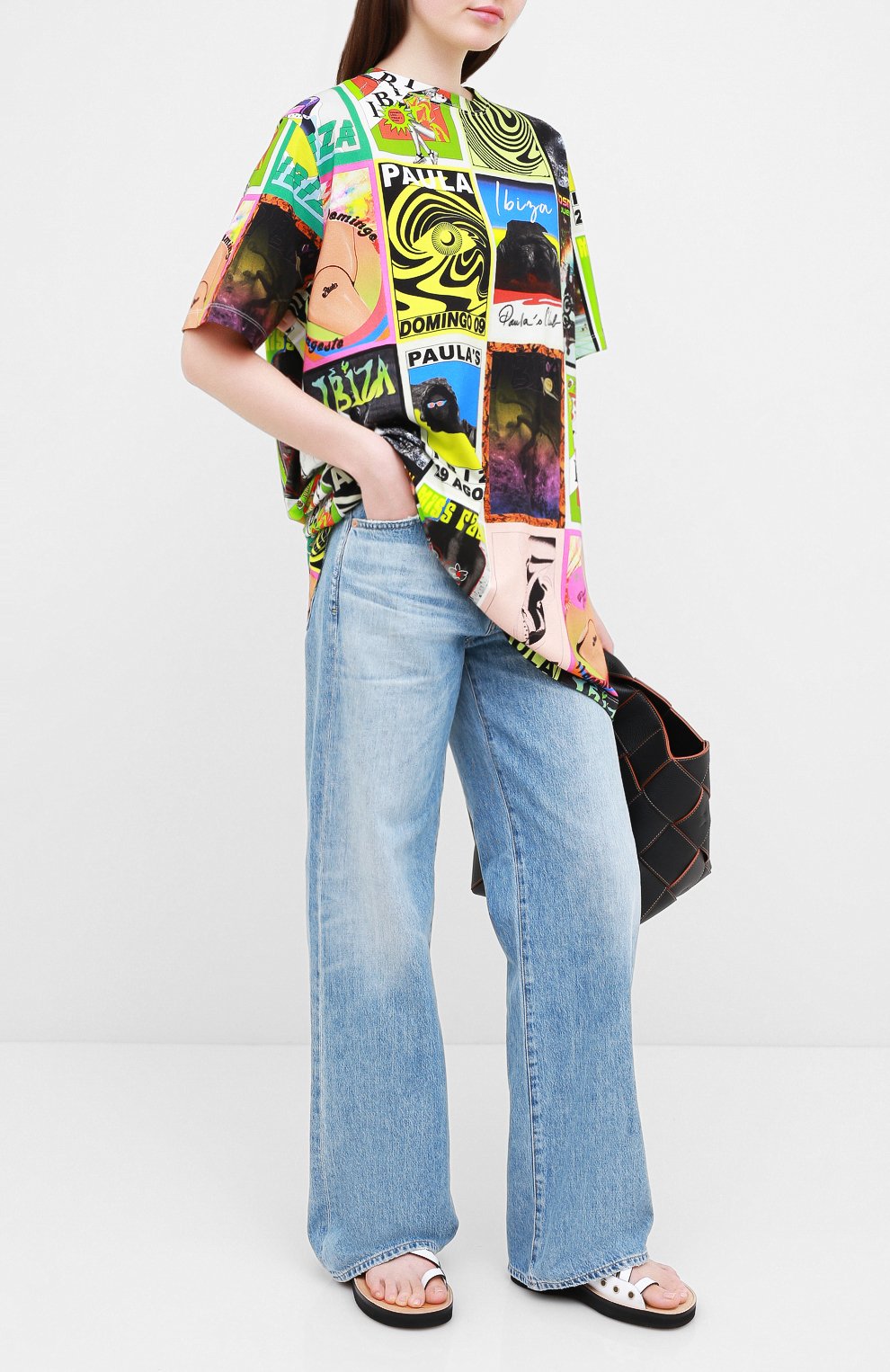 Хлопковая футболка loewe x paula's ibiza LOEWE, арт. S616341X61, фото 2