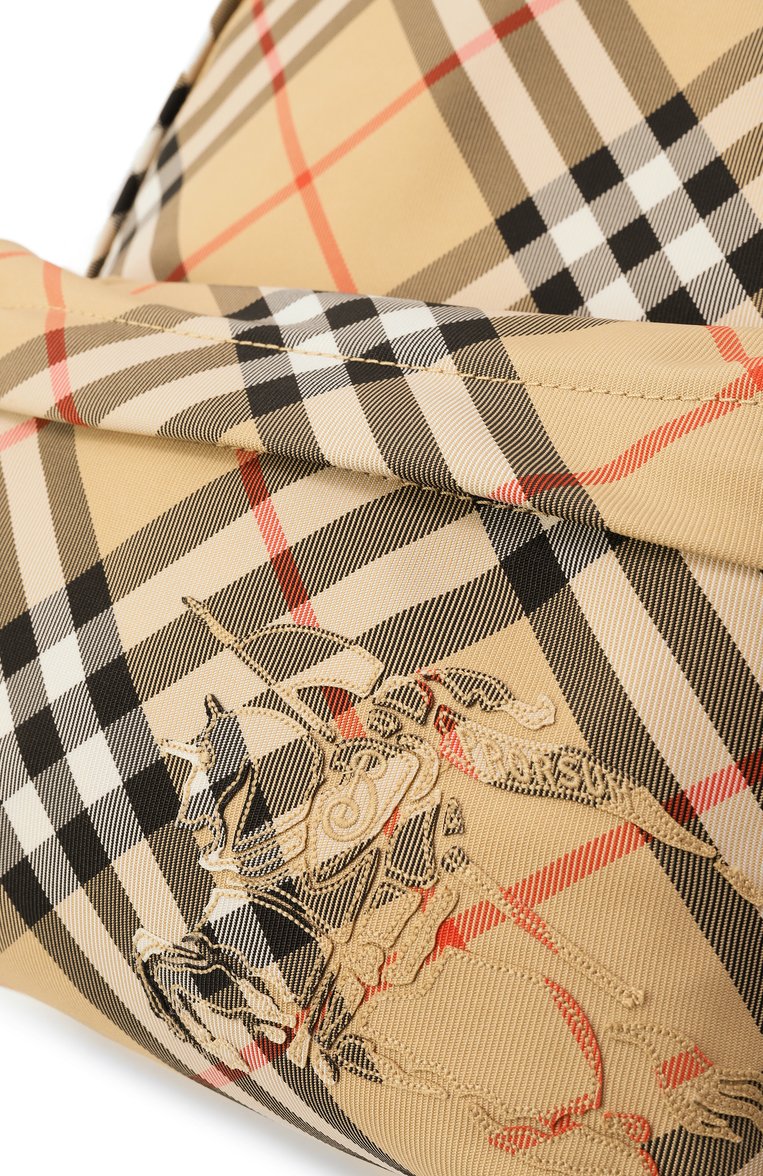 Мужской рюкзак BURBERRY бежевого цвета, арт. 8102354 | Фото 3 (Размер: large; Материал: Текстиль; Сумки-технические: Рюкзаки - большие; Стили: Кэжуэл; Автоматизация ТО: Проставлено; Автоматизация состава: Проставлено)