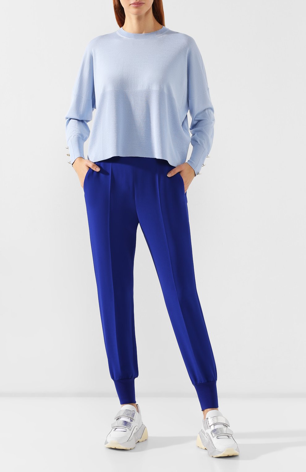 Пуловер из смеси шерсти и шелка STELLA MCCARTNEY, арт. 564715/S2087, фото 2