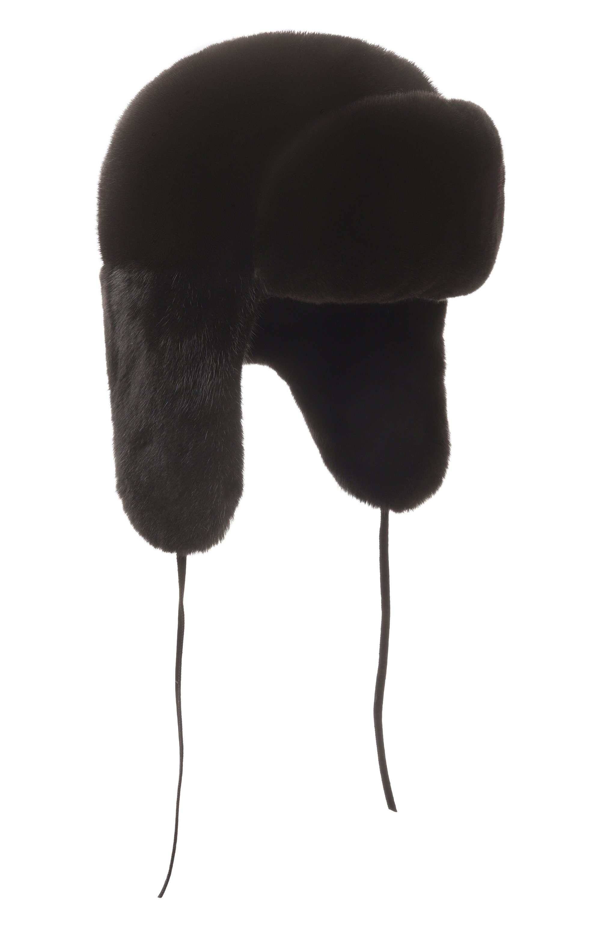 Меховая шапка-ушанка френки из норки FURLAND, арт. 0217500110342600000, фото 1