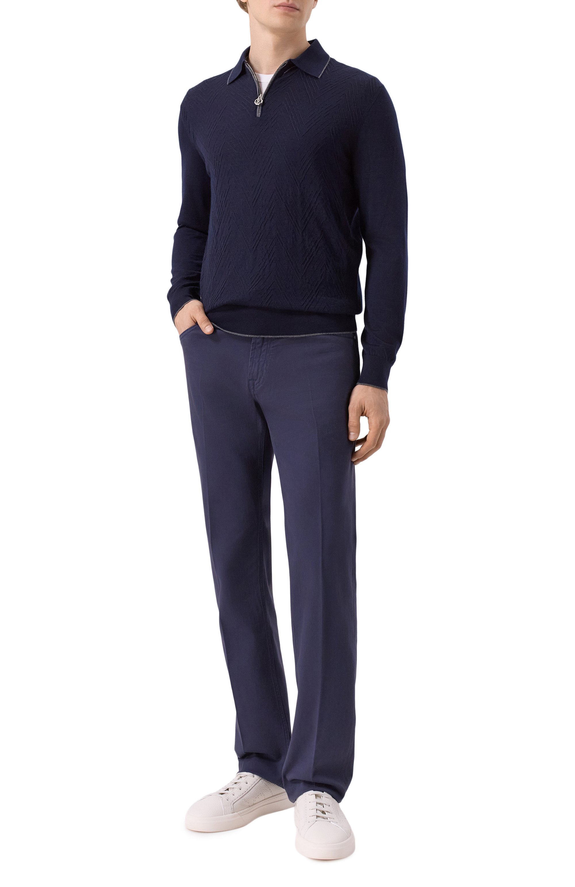 Поло из кашемира и шелка STEFANO RICCI, арт. K606399P30/F25314, фото 2