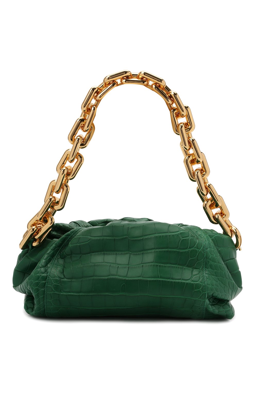 Сумка chain pouch из кожи аллигатора BOTTEGA VENETA, арт. 620230/VCPX0/AMIS, фото 1