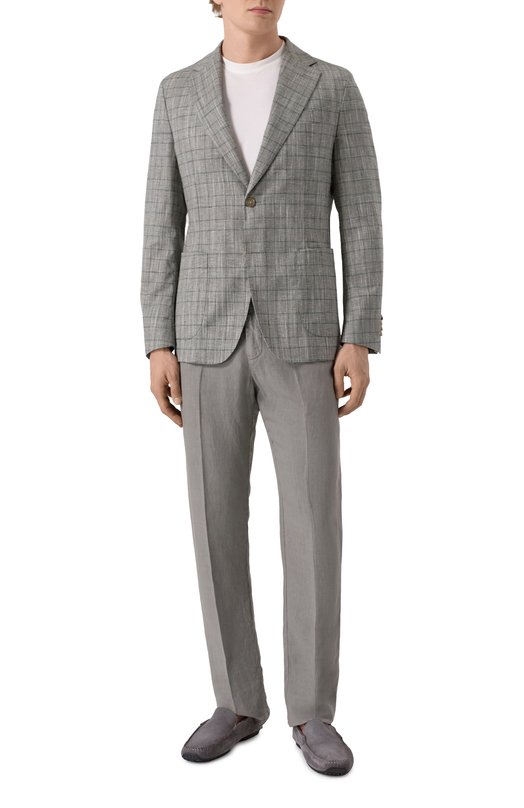 Пиджак из хлопка и шерсти  Windsor 13 GI0RN0 10019056/30045435 Зелёный  13 GI0RN0 10019056/30045435 Фото 2