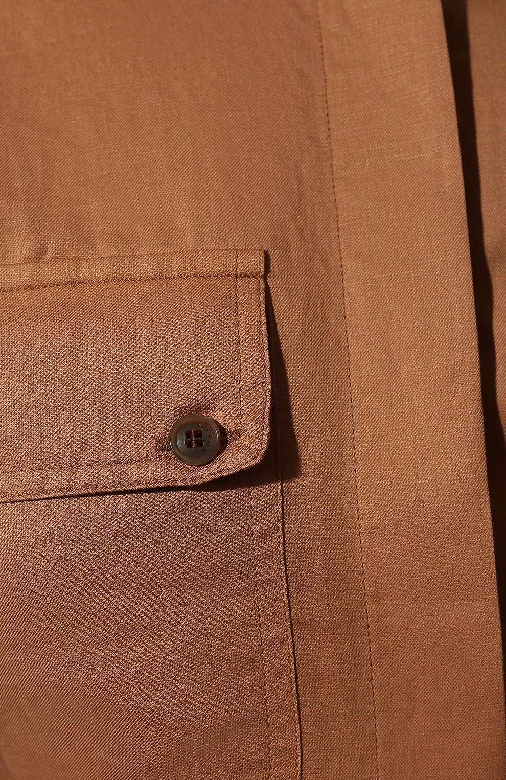 Платье из хлопка и льна KITON, арт. D53340H07262, фото 5