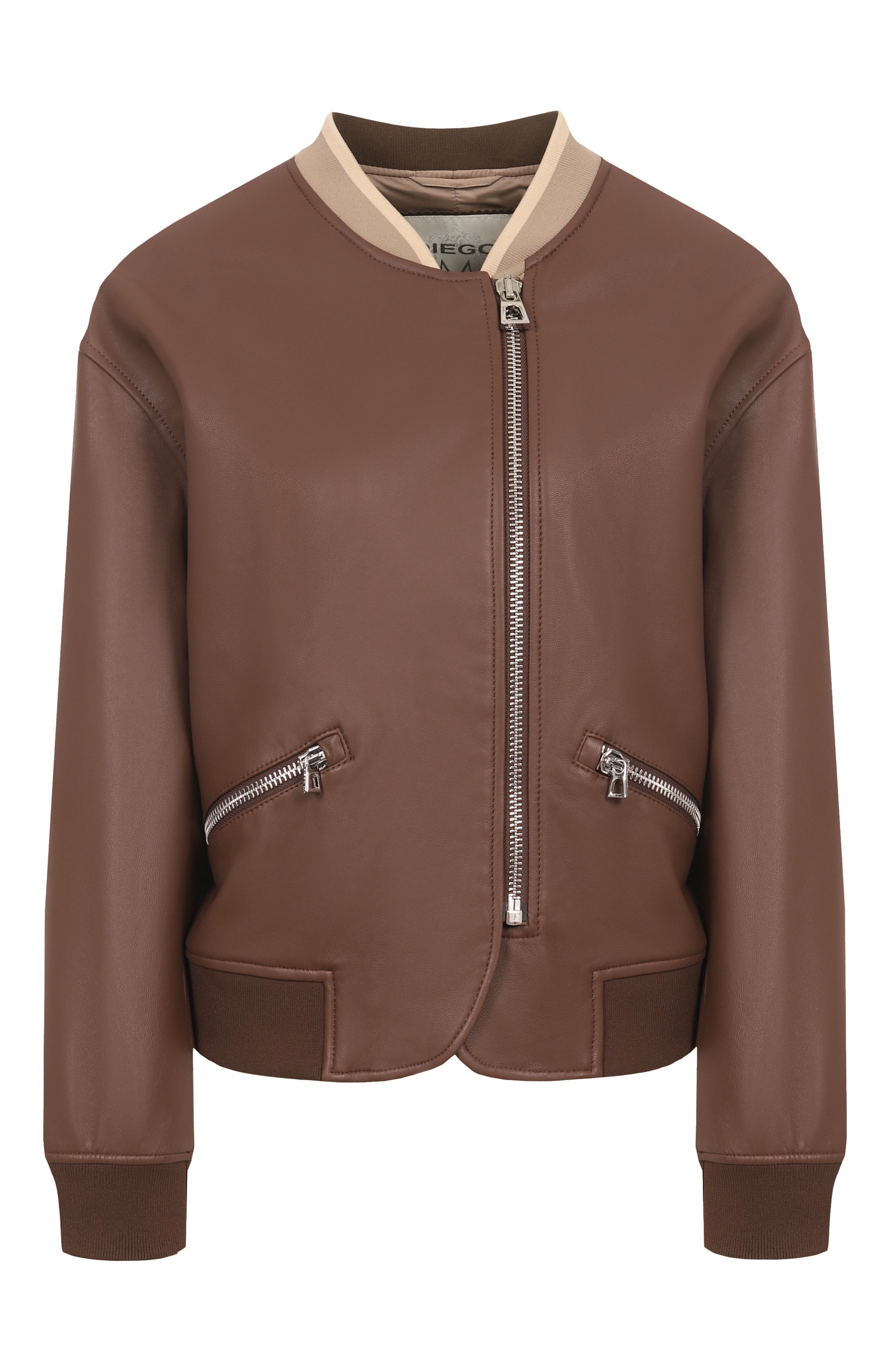 Кожаный бомбер DIEGO M, арт. 25EM-A101, фото 1