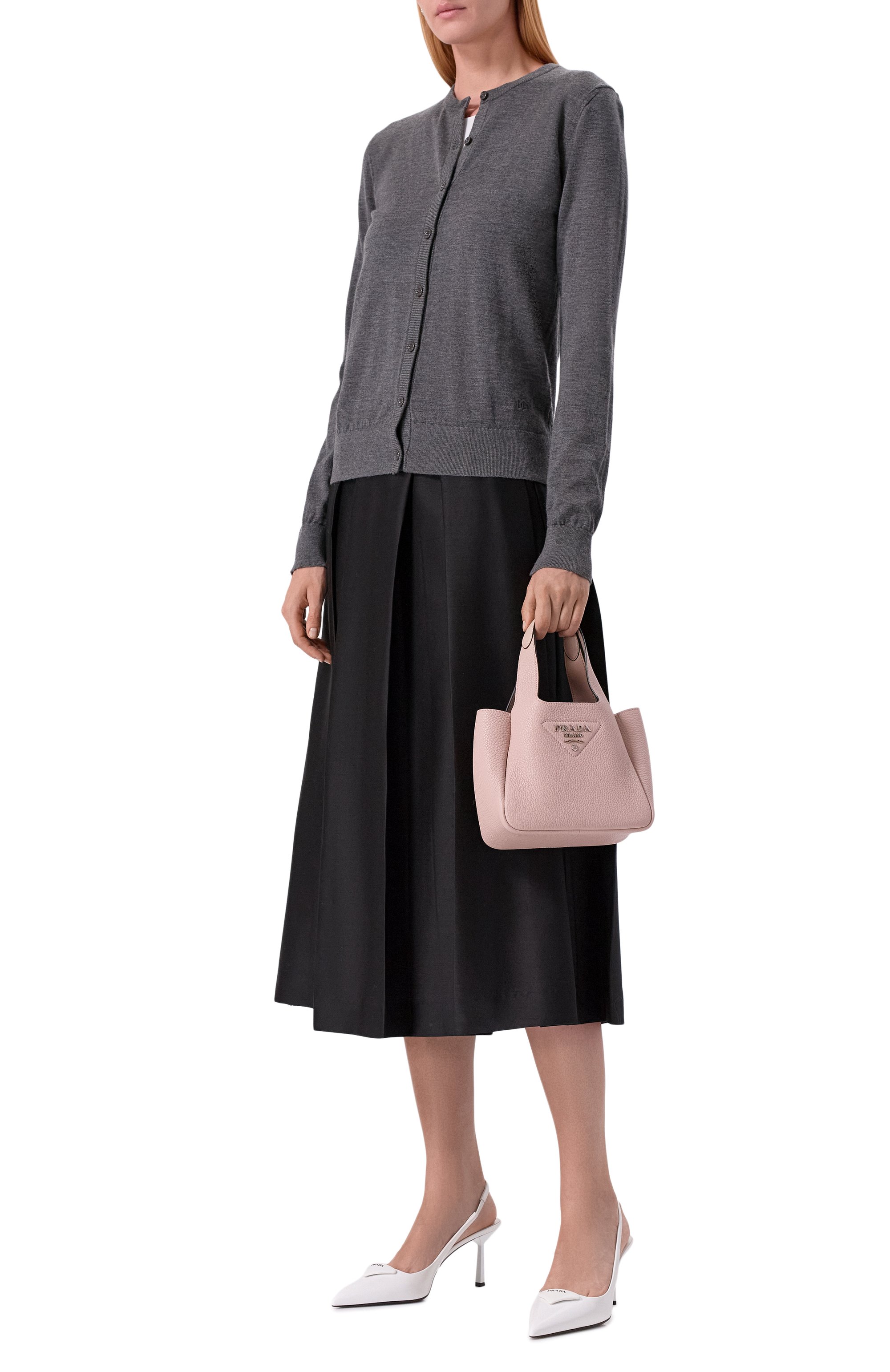 Сумка PRADA розового цвета по цене 358000 руб., арт. 1BA349/2DKV, фото 7 Сумка PRADA, арт. 1BA349/2DKV, фото 7