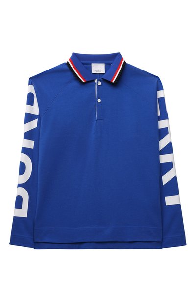 Хлопковое поло BURBERRY, арт. 8040896, фото 1