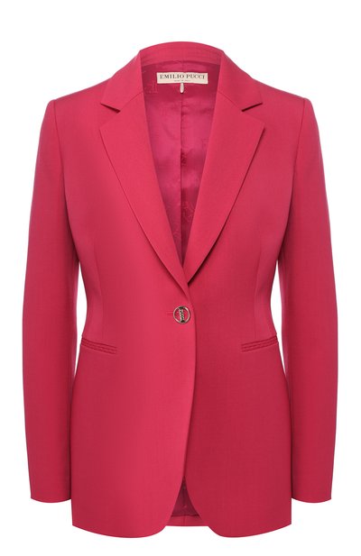 Женский шерстяной жакет EMILIO PUCCI, арт. 9ERB25/9E605