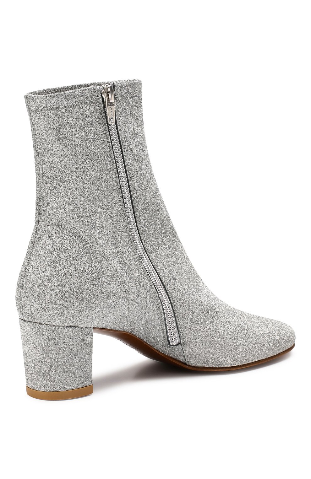 Кожаные ботильоны sofia BY FAR, арт. S0FIA/GLITTER LEATHER, фото 4