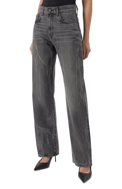 Джинсы LESYANEBO серого цвета по цене 25700 руб., арт. SS24/DENIMLVR001, фото 3 Джинсы LESYANEBO, арт. SS24/DENIMLVR001, фото 3