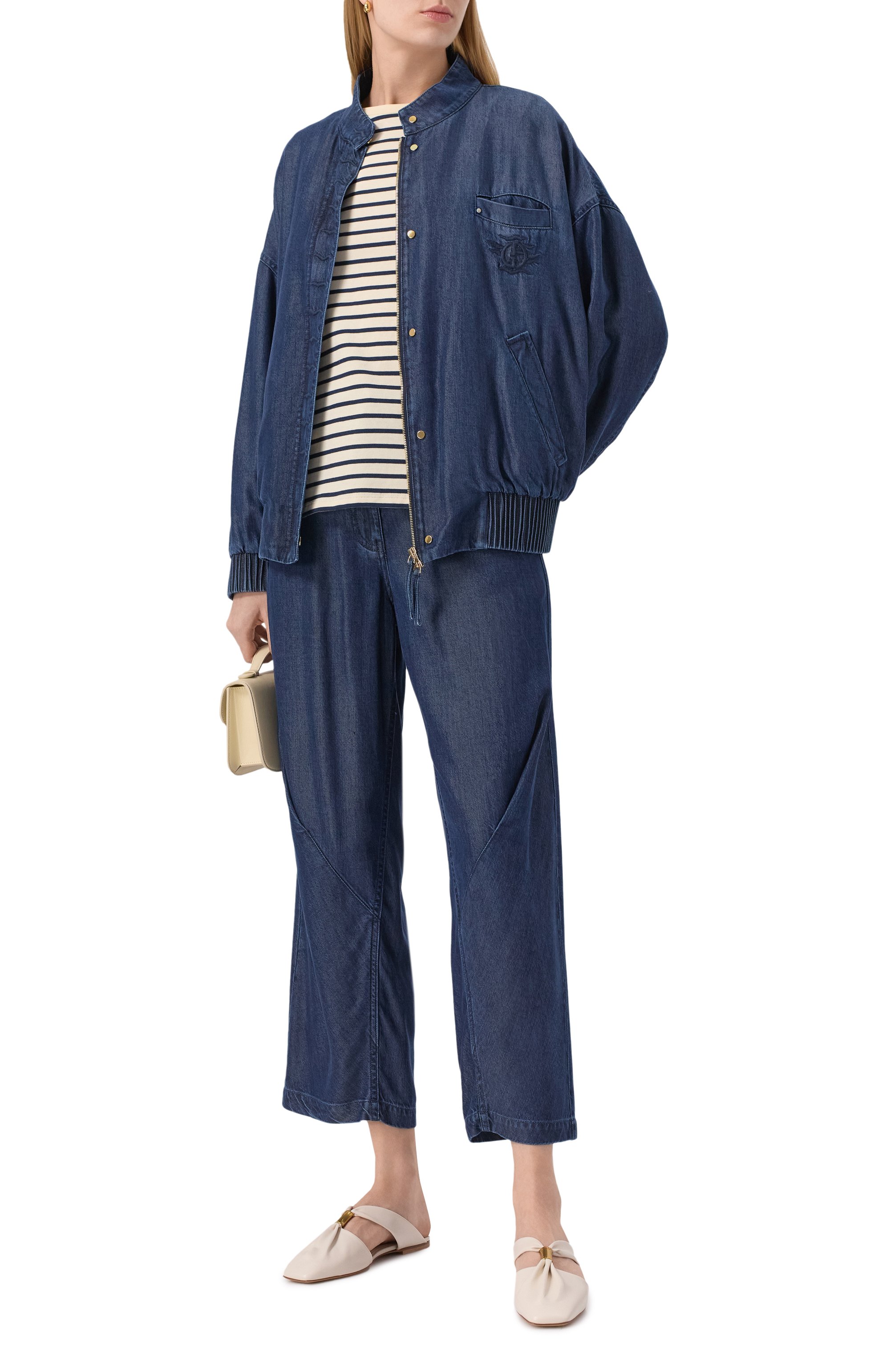 Джинсовый бомбер GIORGIO ARMANI, арт. GW000925/AF15323, фото 2