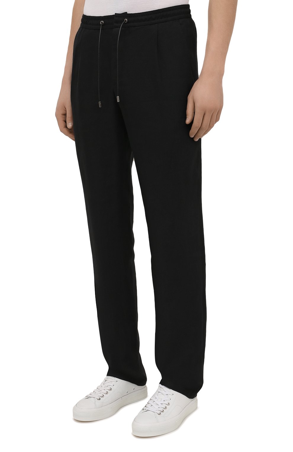 Льняные брюки BRIONI, арт. RPMJ0M/P6114/NEW JAMAICA, фото 3