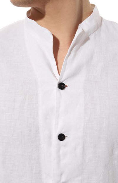 Льняная рубашка HANNES ROETHER, арт. T029PAS.608, фото 5