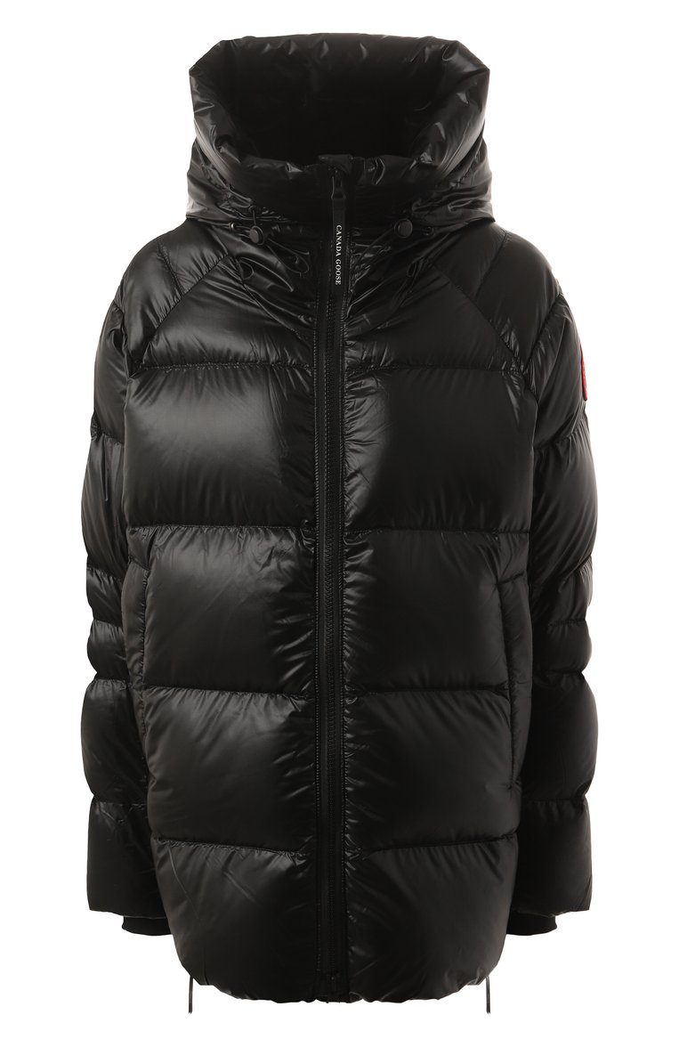 Женский пуховик cypress CANADA GOOSE черного цвета, арт. 2239L | Фото 1 (Рукава: Длинные; Длина (верхняя одежда): До середины бедра; Драгоценные камни: Проставлено; Материал сплава: Проставлено; Материал подклада: Синтетический материал; Кросс-КТ: Пуховик; Стили: Кэжуэл)