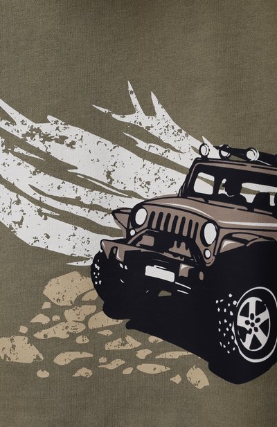 Хлопковое худи IL GUFO, арт. P23MF252MF000/10, фото 3