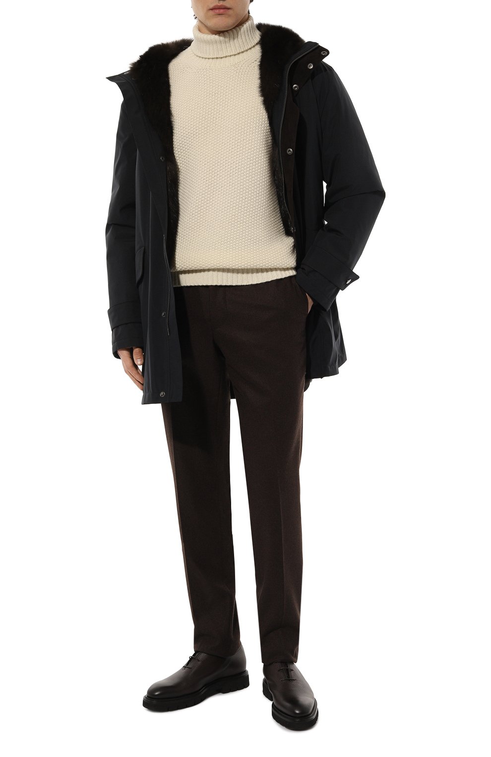 Парка с подкладкой из соболя BLACK SABLE, арт. BS-24010EB, фото 2