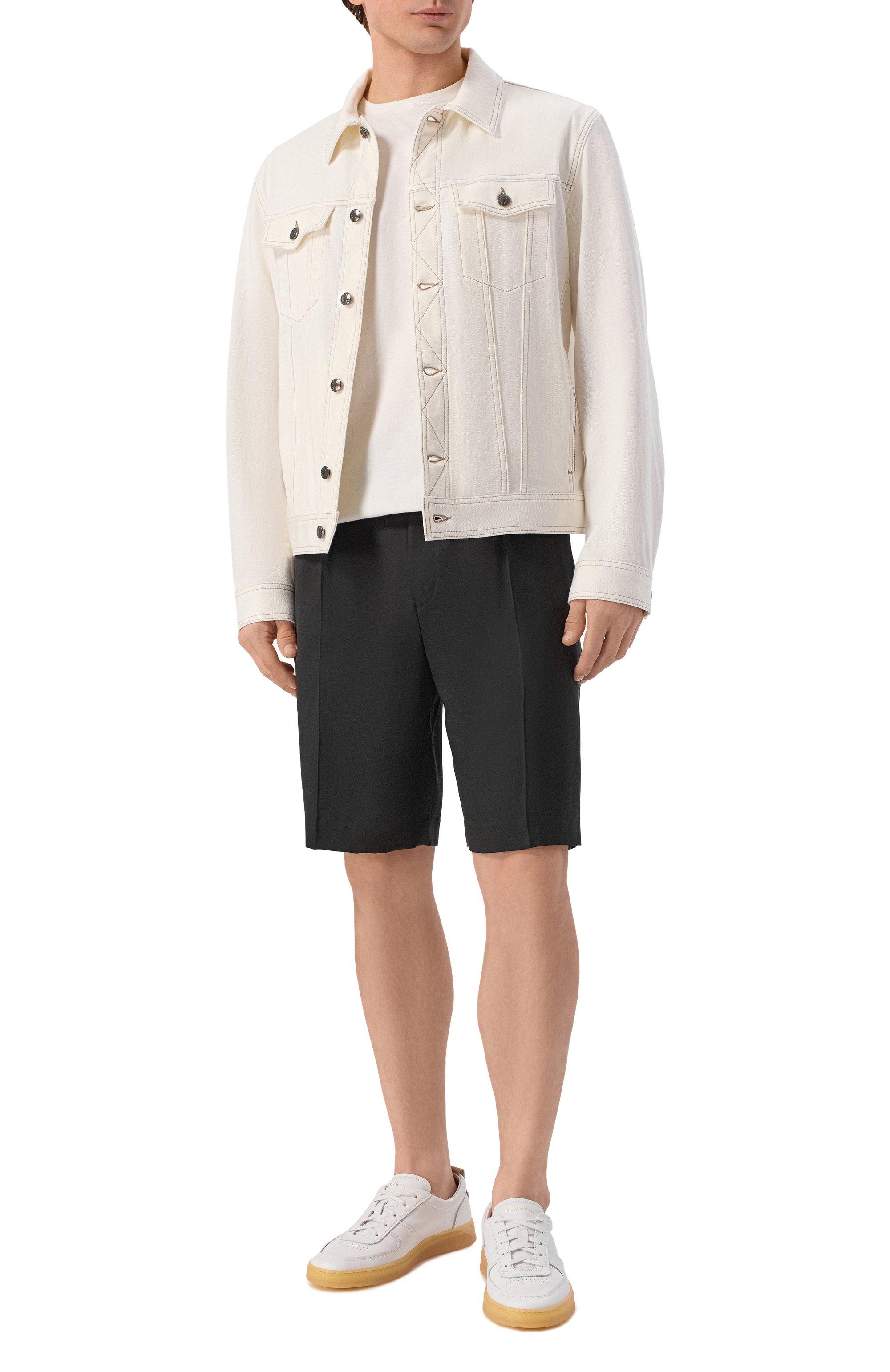 Шорты из вискозы и лиоцелла 12 STOREEZ, арт. 137933, фото 2