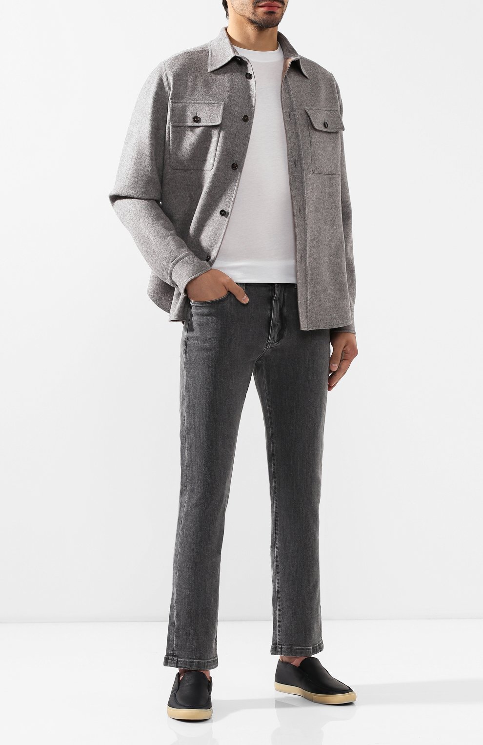 Кожаные ботинки LORO PIANA, арт. FAF6819, фото 2